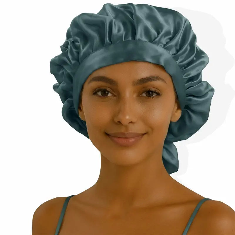 Bonnet en soie ajustable