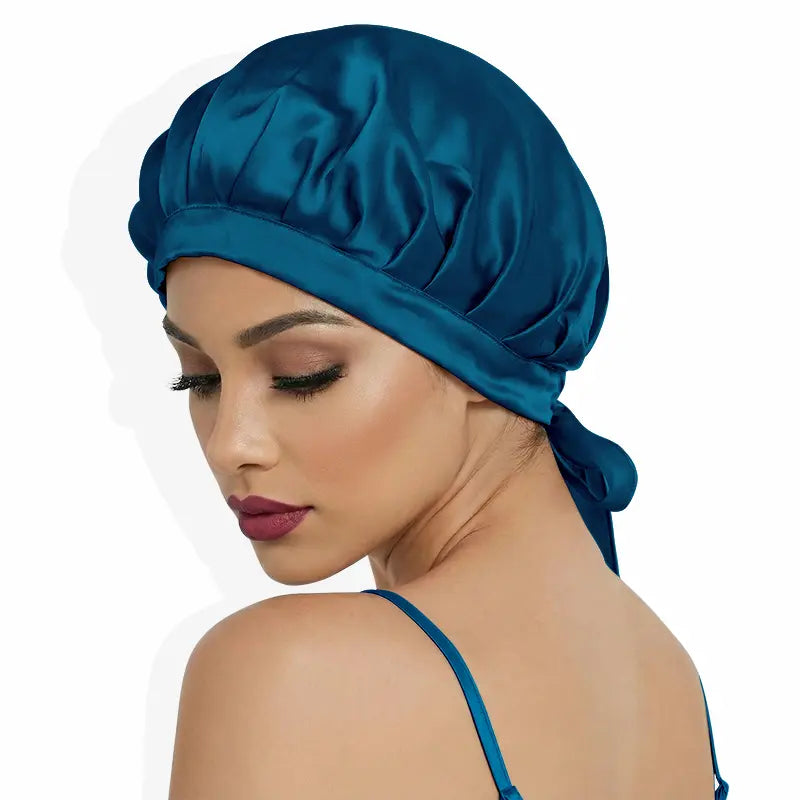 Bonnet en soie pure 30 momme - Soin luxe | SilkEssence