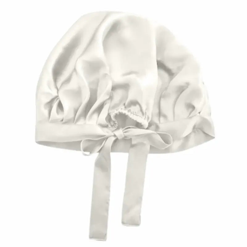 Bonnet de nuit long en soie | 19 mommes