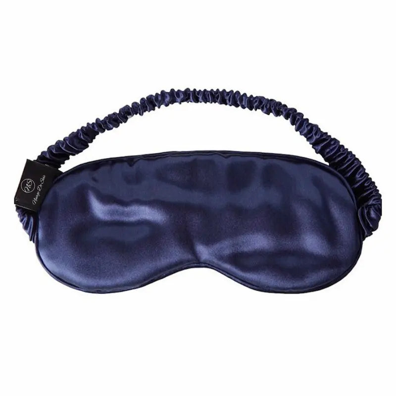 Masque pour les yeux double face en soie de mûrier