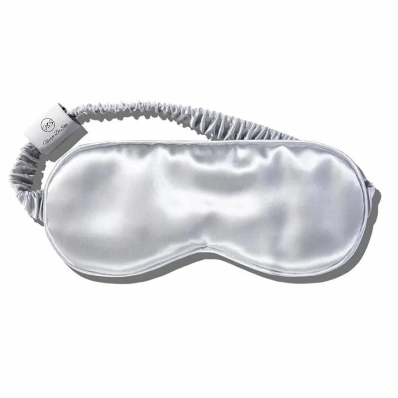 Masque pour les yeux double face en soie de mûrier