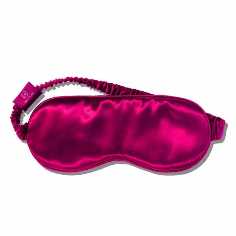 Masque pour les yeux double face en soie de mûrier