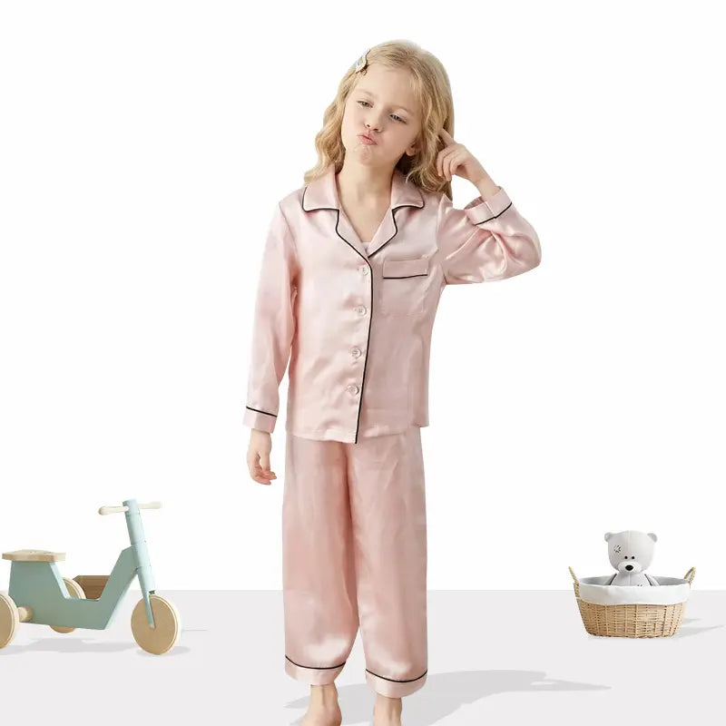 Pyjamaenfantensoie19momme