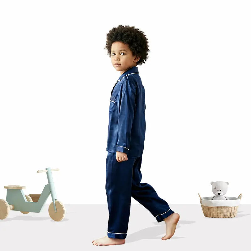 Pyjamaenfantensoie19momme