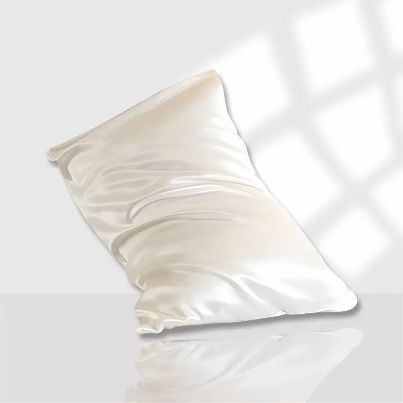 Taie d'oreiller en soie satinée 22 momme