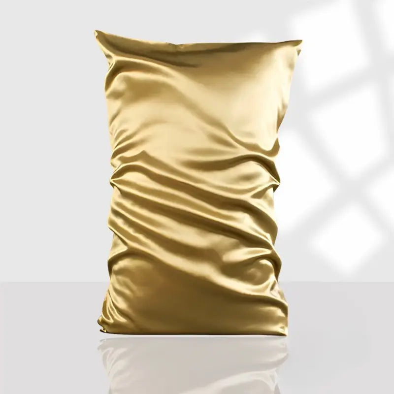 Taie d'oreiller en soie satinée 22 momme