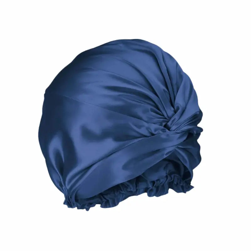 Turban de nuit en soie