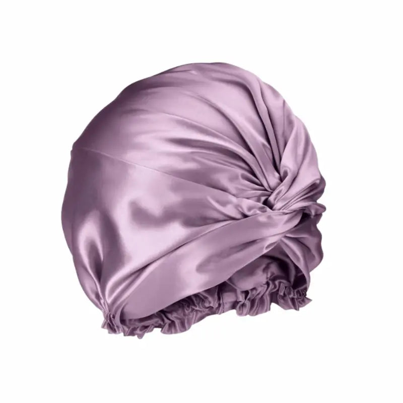 Turban de nuit en soie
