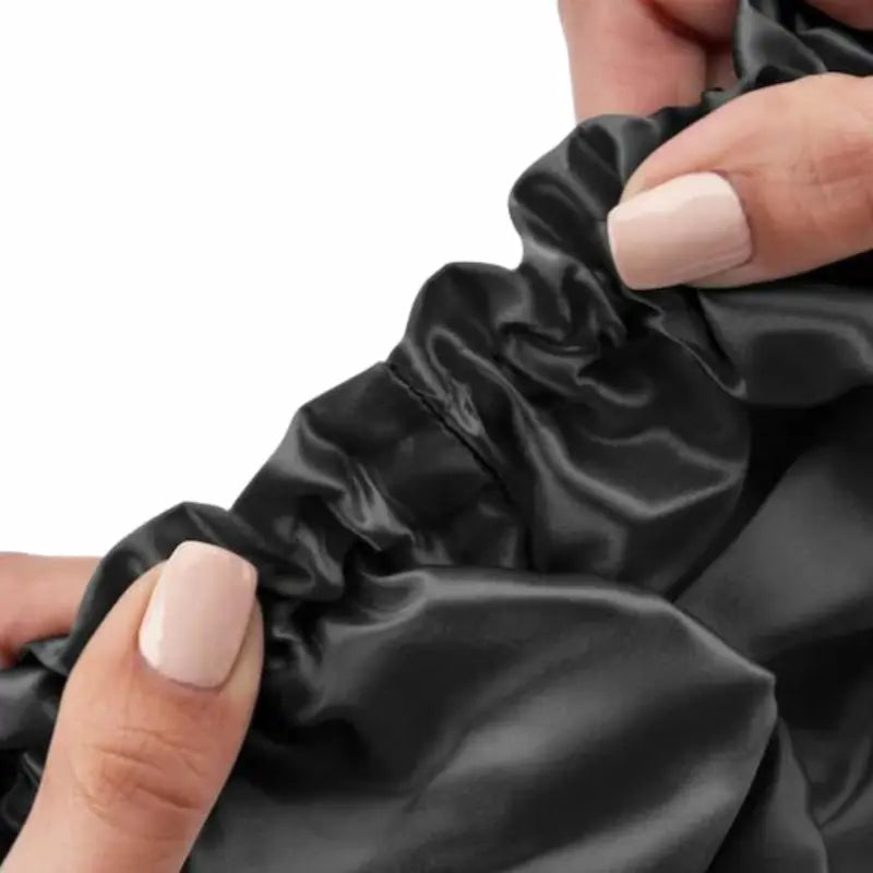 Turban de nuit en soie