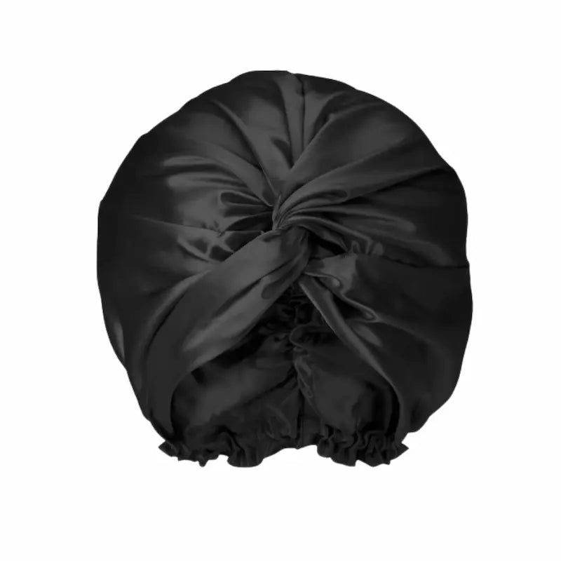 Turban de nuit en soie