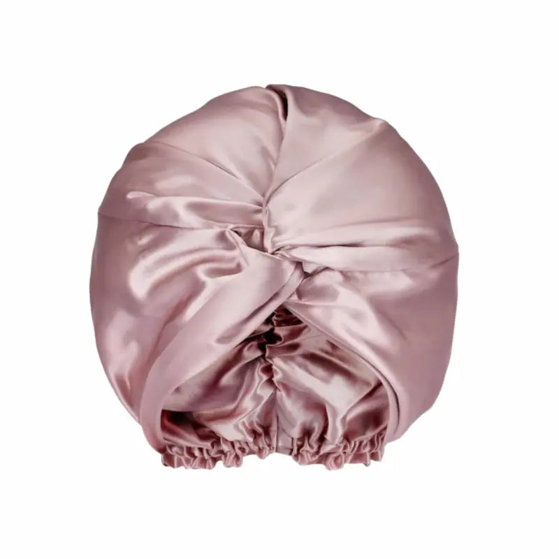Turban de nuit en soie