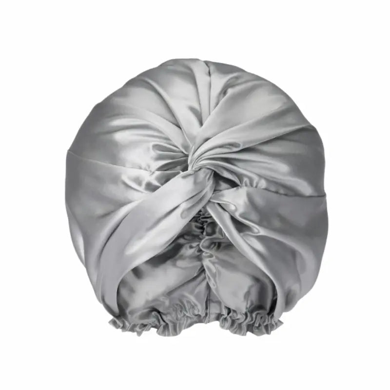 Turban de nuit en soie