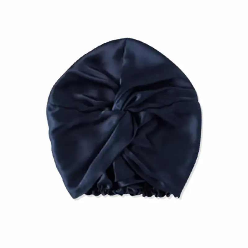Turban de nuit en soie