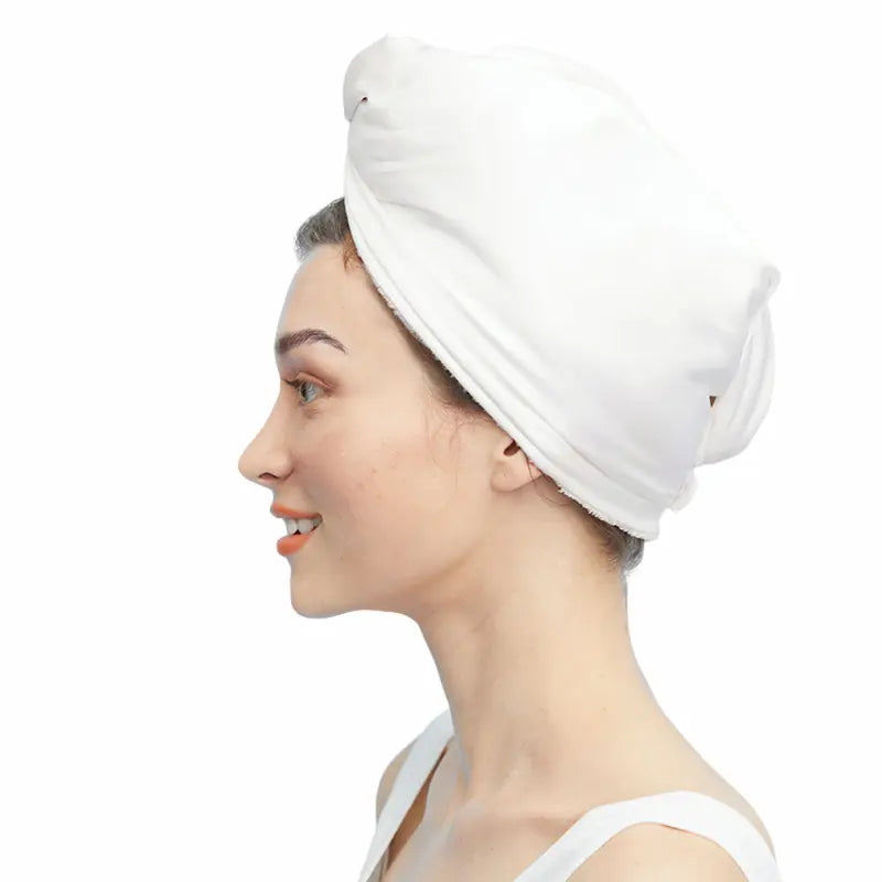 Bonnet en soie bleu libellule