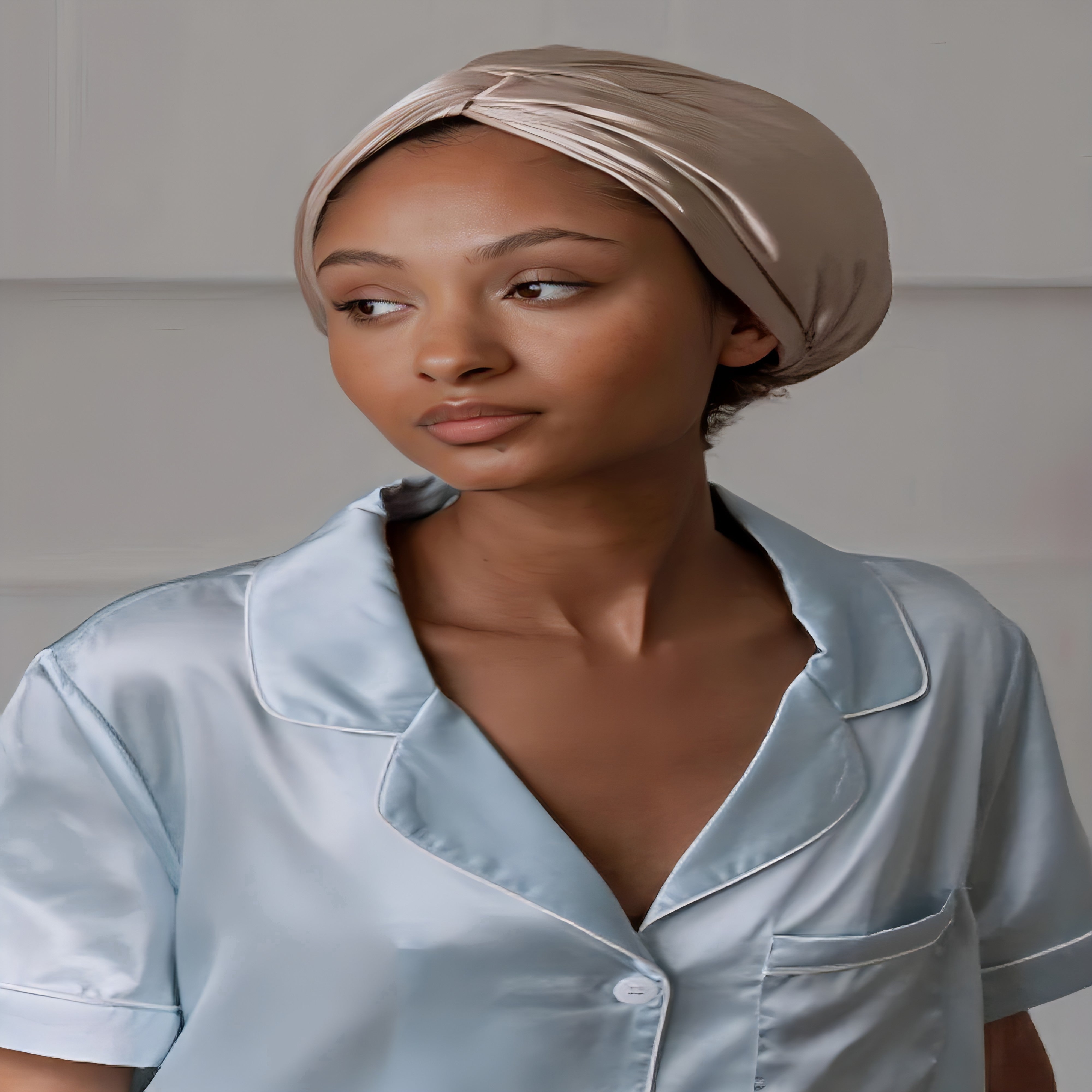 Turban en soie | 16 mommes
