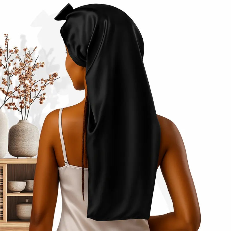 Bonnet en soie extra-long - Cheveux longs & dreadlocks