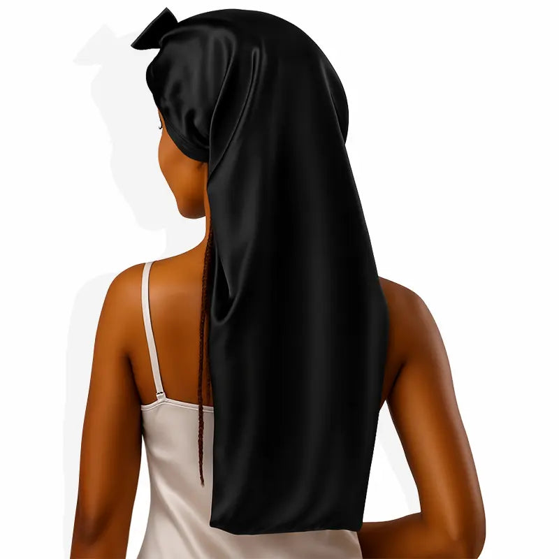 Bonnet en soie extra-long - Cheveux longs & dreadlocks