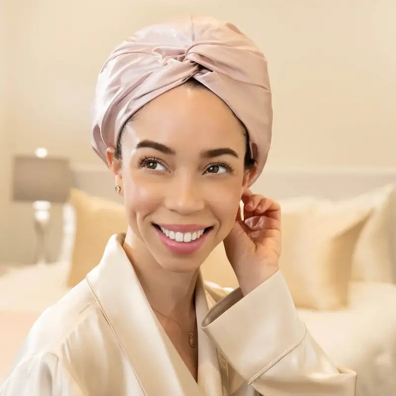 Bonnet en soie - Douceur & soin des cheveux