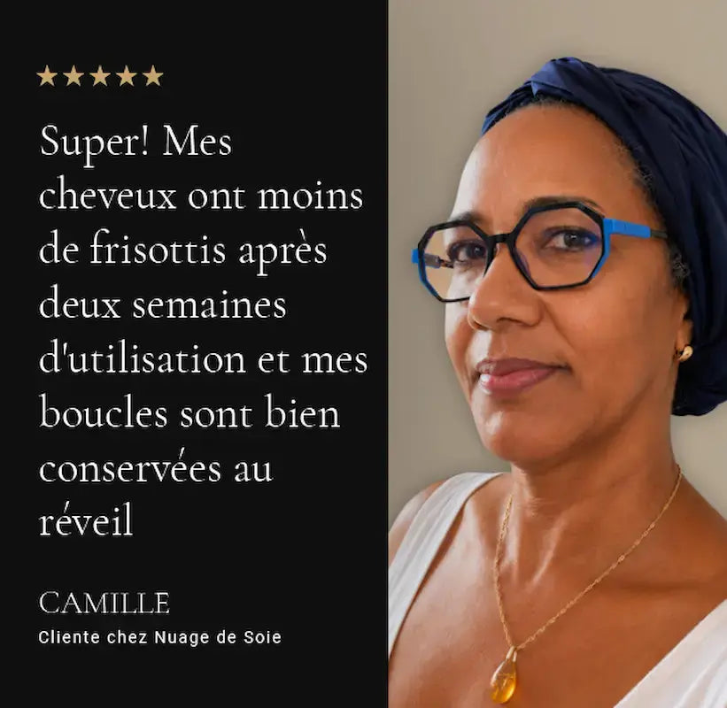 Turban de nuit en soie - Léger & naturel