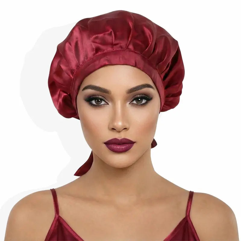 Bonnet en soie pure 30 momme - Soin luxe | SilkEssence