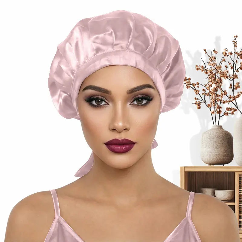 Bonnet en soie pure 30 momme - Soin luxe | SilkEssence
