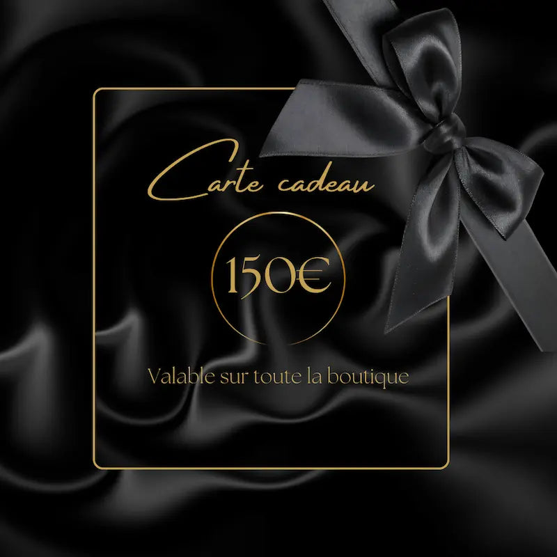 Carte cadeau Nuage de Soie carte cadeau premium 150€.