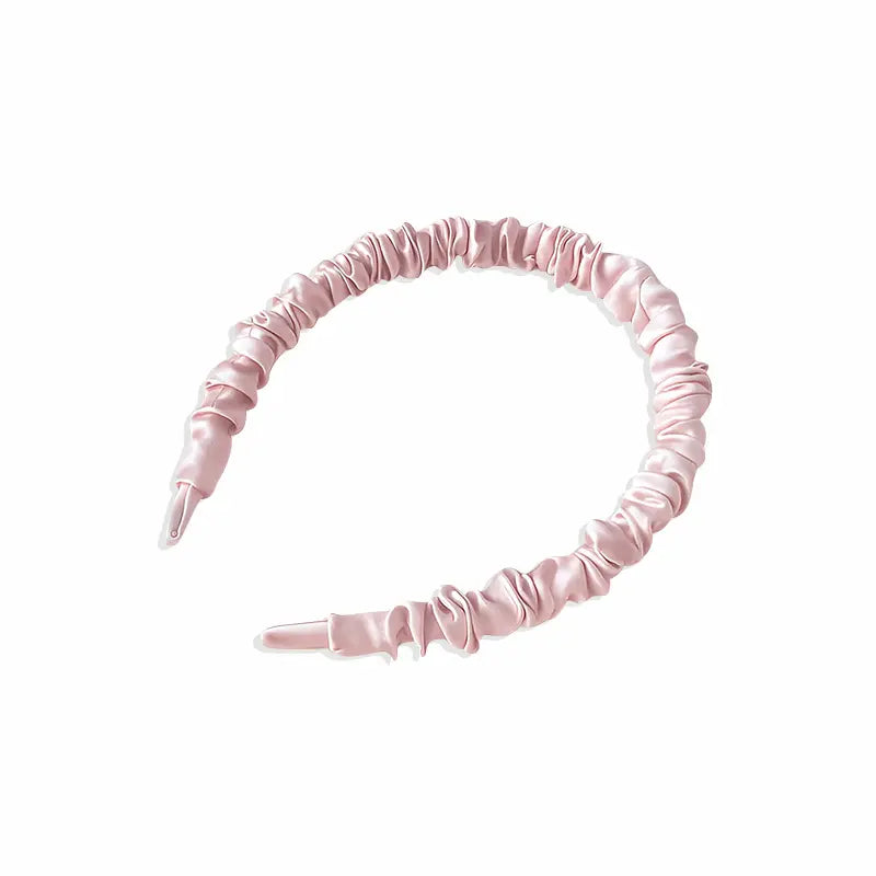 Serre-tête fin en soie 16 momme