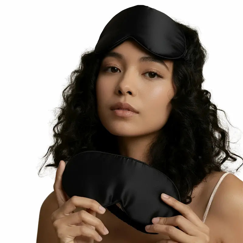 Masque de Nuit en soie 3D Rembourré 19 momme
