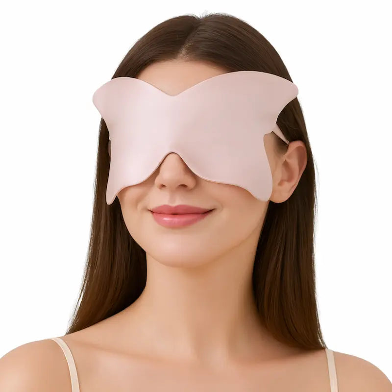Masque de nuit en soie 19 momme - Papillon