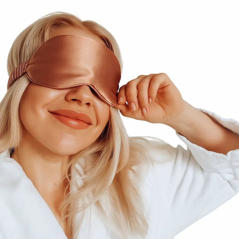 Masque pour les yeux en soie 19 momme