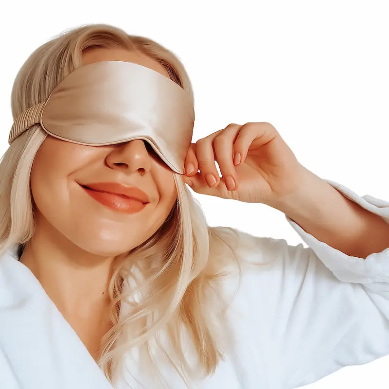 Masque pour les yeux en soie 19 momme