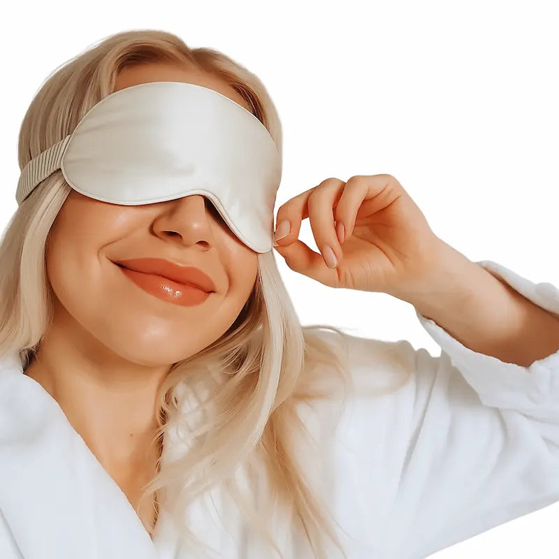 Masque pour les yeux en soie 19 momme