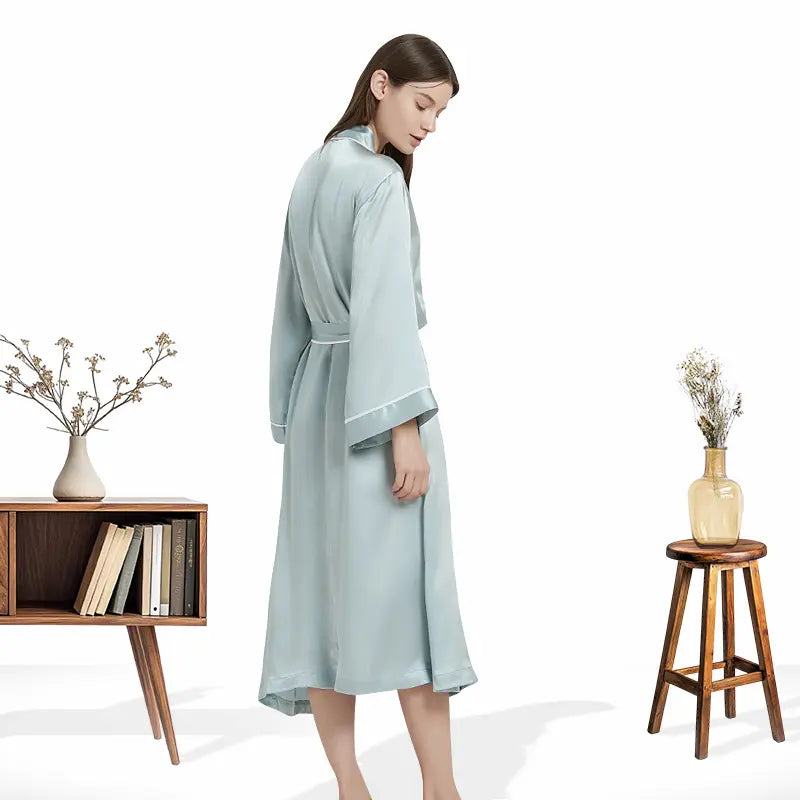 Robe de chambre en soie 19 momme