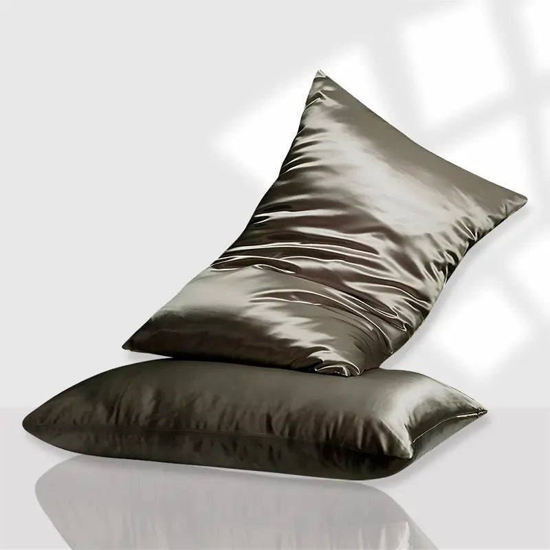Taie d'oreiller en soie brillante 22 momme