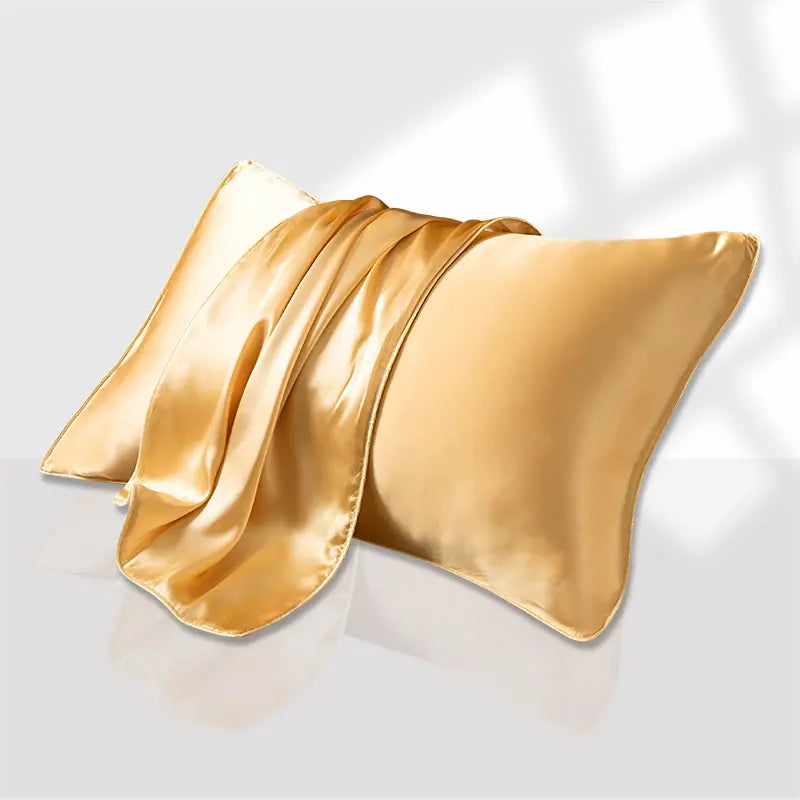 Taie d’oreiller en soie glacée d’été 25 momme