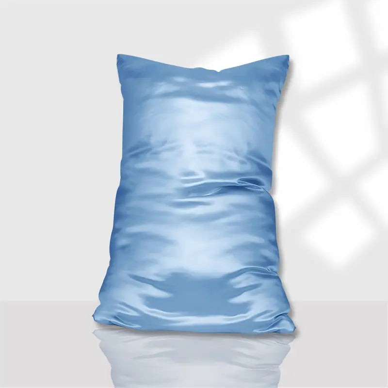 Taie d'oreiller en soie satinée 22 momme