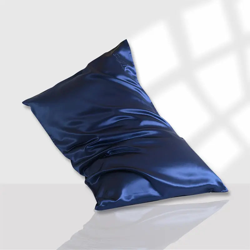 Taie d'oreiller en soie satinée 22 momme