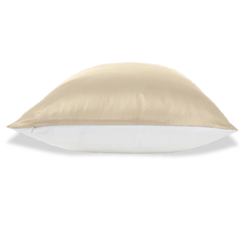 Taie d'oreiller soie et coton | 19 mommes et percale de coton