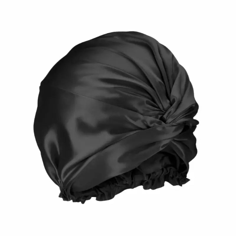 Turban de nuit en soie