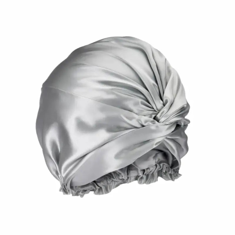 Turban de nuit en soie