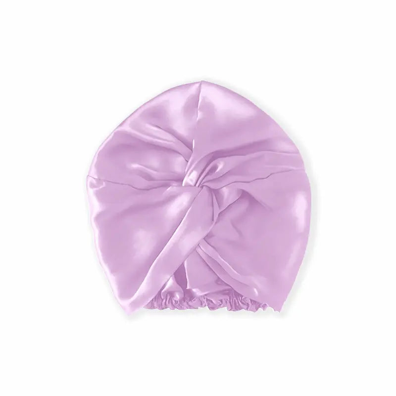 Turban de nuit en soie