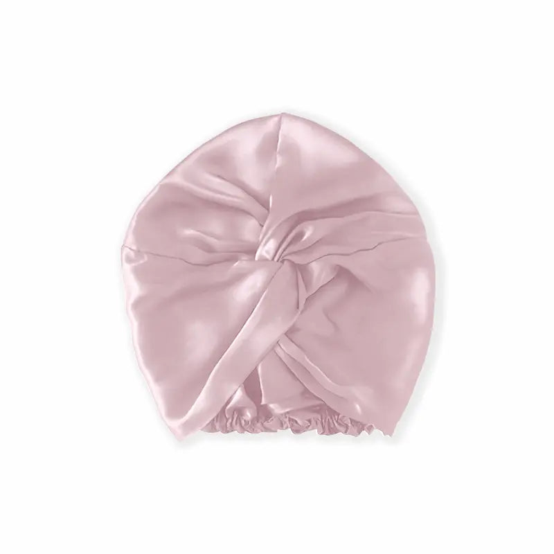 Turban de nuit en soie