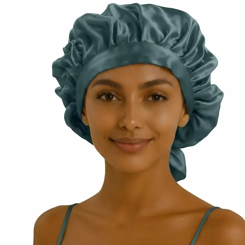 Bonnet en soie ajustable