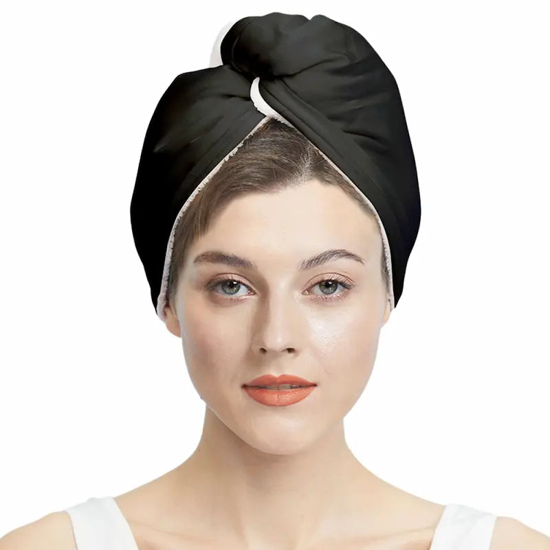 Bonnet en soie bleu libellule