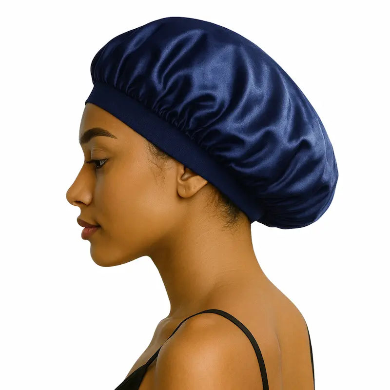 Bonnet en soie avec élastique 19 mommes