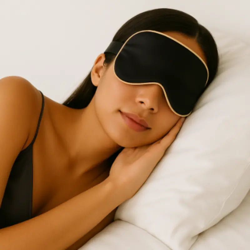 Masque de sommeil en soie