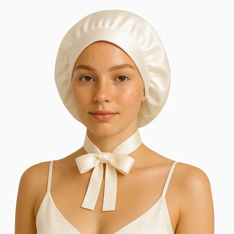Bonnet en soie 19 mommes - Qualité premium & confort
