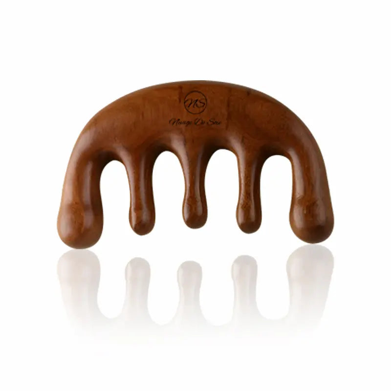 Peigne de massage en bois de santal