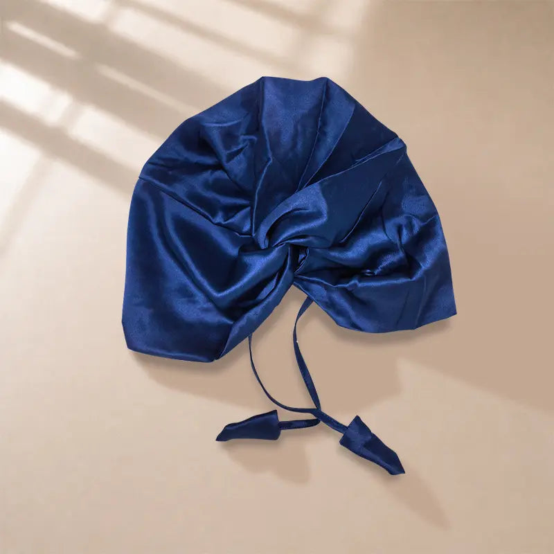 Turban de nuit en soie 19 momme - réglable